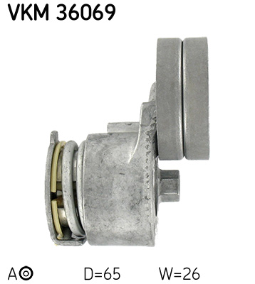Натяжитель ремня, клиновой зубча - VKM 36069 SKF